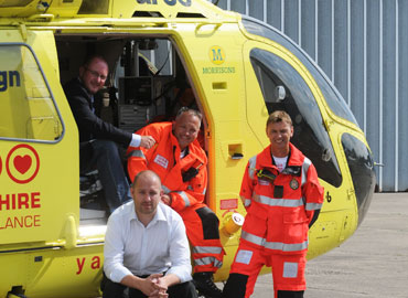 Yorkshire Air Ambulance with Instant Availability
