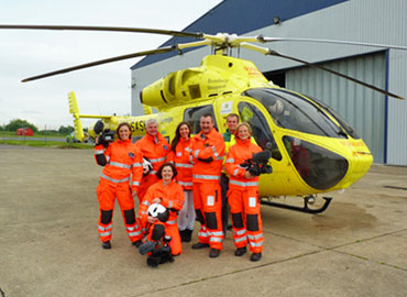 Yorkshire Air Ambulance with Instant Availability